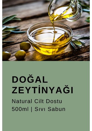 Zeytinyağlı Sıvı Sabun 3 X 500ml