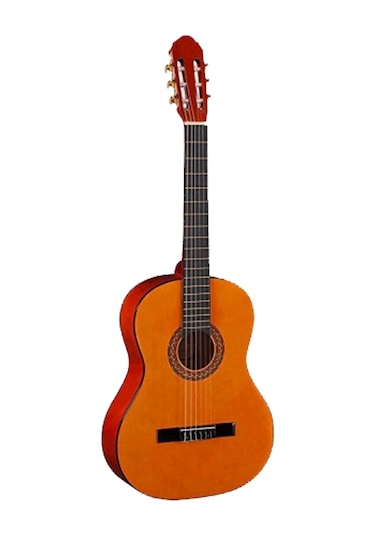 Toledo Lc-3600Or 3/4 Klasik Gitar Koyu Natural