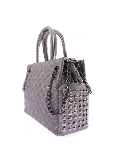 Dgn 3240 Kadin Omuz Ve El Çanta 3240-452-R15164 Platin