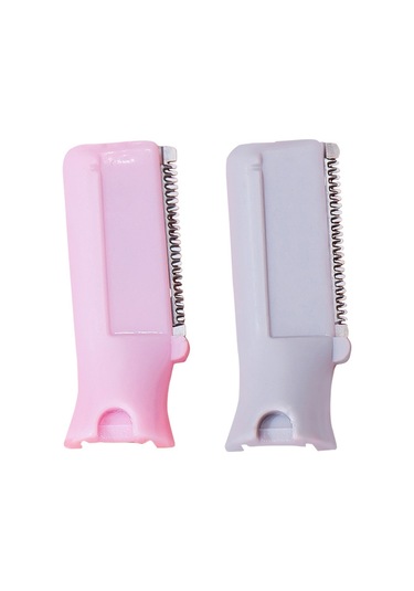 Sones Kaş Düzeltici İçin 10 Adet Paslanmaz Çelik Microblading Bıçağı Gri