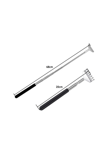 Samdoo Stahl Gövde Masaj Seti: 20 Tırnaklı Kafa Masajı, Genişleyebilir Sırt Çektirici Ve Parmak Masajı Yüzücüsü - Yorgunluk Azaltıcı, Beyin Canlandıran Beyaz Kutuda Çok Renkli