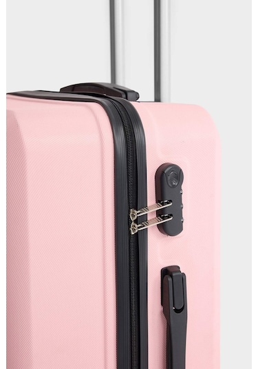 Defacto Unisex Sert Kapaklı Çekçekli Küçük Valiz H2404axnspn652 Pembe-pn652 Defacto Unisex Sert Kapaklı Çekçekli Küçük Valiz H2404axnspn652 Pembe-pn652