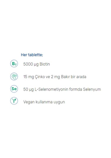 Velavit V-Biotin Plus 5000 Mcg 60   Tablet
