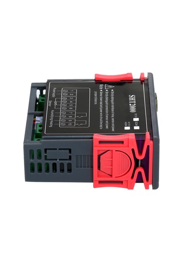 Suofeng Dijital Ekranlı Sıcaklık Ve Nem Kontrol Cihazı, Entegre Sensörlü, Röle Çıkışlı, Ev Ve Endüstriyel Kullanım