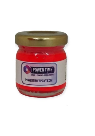 Neon Sıvı Pigment Boya Epoksi İçin/ Turuncu/ Canlı Renkler
