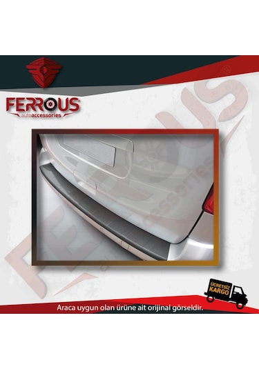 Peugeot Expert Jumpy Arka Tampon Üstü Koruyucu N11.1732
