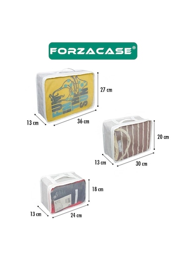 6lı Çekmece Dolap İçi Bavul İçi Seyahat Çantası Organizer - Fc816