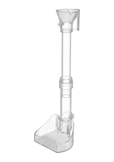 Sones 13-18 Cm Akvaryum Besleme Borusu Akrilik Yemlik Küçük Balık Besleme Borusu