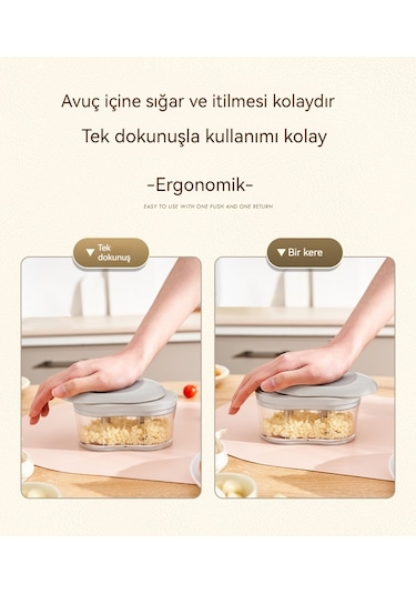 Airron Eternal Luck Sarımsak Kesici Değirmeni Yeşil