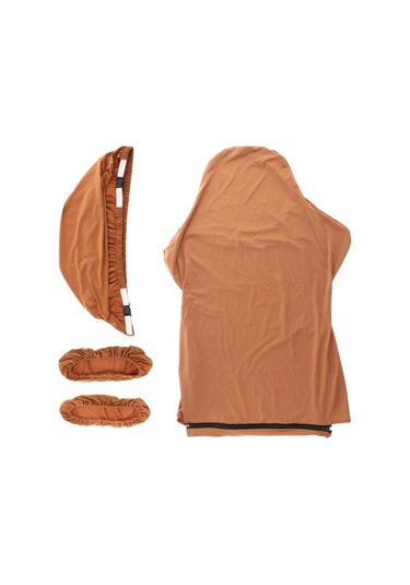 Suntek Oyuncu Koltuğu Kılıfları Yumuşak Kolçaklı Kahve