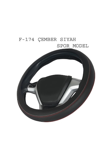 Geçmeli Deri Direksiyon Kılıfı Çember Model 12 Farklı Model