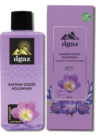 Ilgaz 80 Derece Safran Çiçeği Kolonyası 400 ML