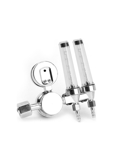 Samdoo 0-25mpa Çift Borulu Argon Gaz Basınç Regülatörü - Hafif Ve Dayanıklı Çinko Alaşım