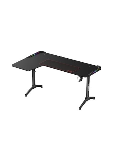 Twısted Minds Warrıor Tm-y-lb-rgb L Design Oyuncu Masası Siyah