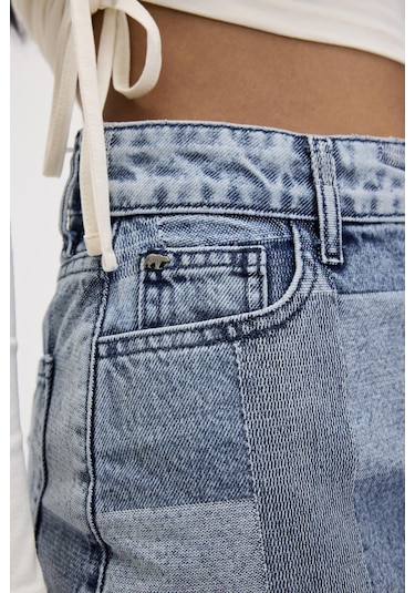 Bad Bear Vendy Mavi Denim Etek Mavi