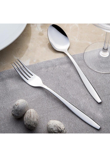 Nehir Sahra 60 Parça 12 Kişilik Çatal Kaşık Takımı