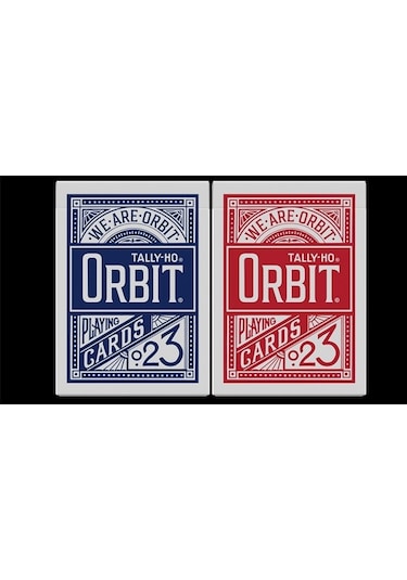 Orbit Tally Ho Circle Back Mavi Blue Premium Oyun Kağıdı İskambil Kartları Destesi
