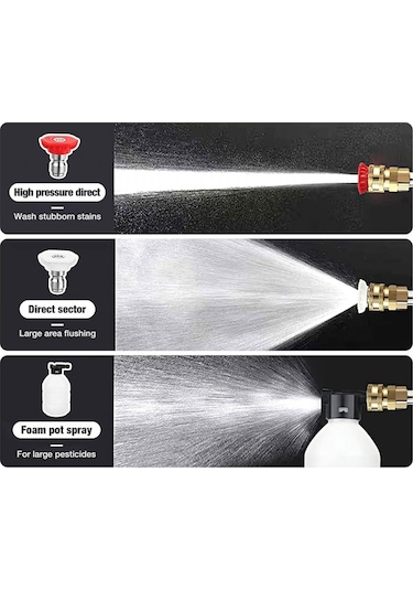 Carub Oto Yıkama Tabancası Şarjlı Basınçlı Br0922536