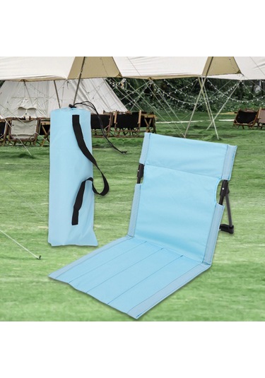 Suntek Açık Hava Plaj Şezlongu, Yürüyüş, Barbekü, Açık Mavi