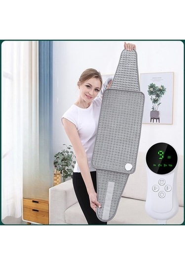 Agoodshop Elektrikli Isıtma Bel Koruması Yüksek Sıcaklık Isıtma Yastığı Çok Fonksiyonlu Isınma Batta