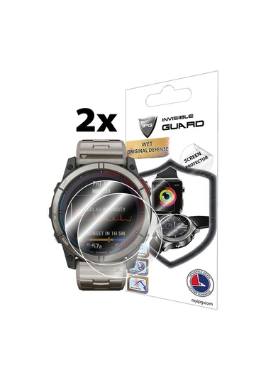 Ipg Garmin Quatix 7X Solar Edition Ekran Koruyucu (2 Adet)