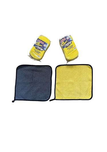 Oto Temizlik Bezi Adet Sünger 2 Adet