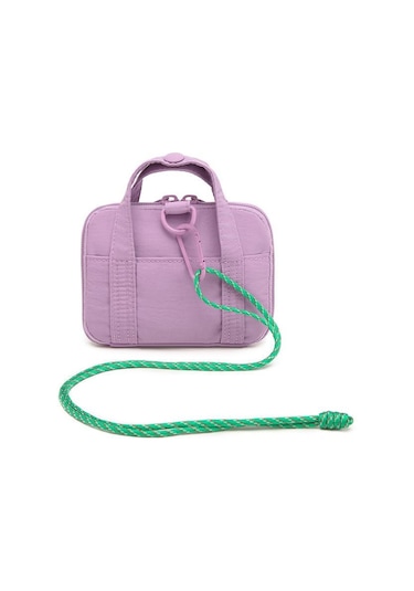 Smart Bags Mikro Poly Kumaş Askılı Mini Boy Kadın Cüzdanı 3346 Lila