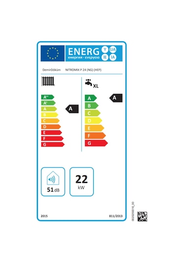 Demirdöküm Nitromix 24/24 Kw (20.000 Kcal) Tam Yoğuşmalı Kombi