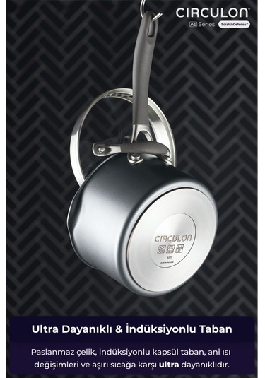 Circulon 16 Cm Kapaklı Sos Tenceresi