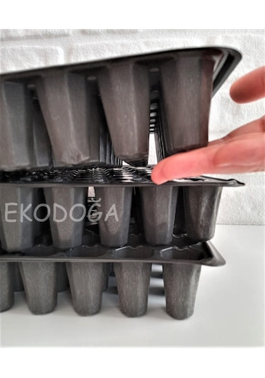 Fide Viyolü 104 Gözlü Fide Kabı Fide Viyolü Fidelik -Adet Seç...