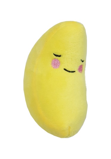 Mixpet Yarım Ay Şekilli Diş Kaşıyıcı Köpek Peluş Oyuncak 11 x 7 CM