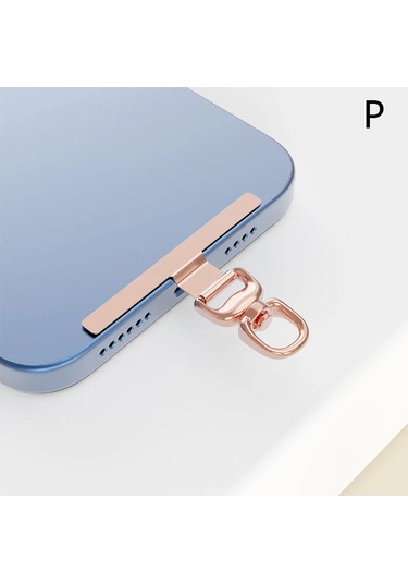 Goldenqian 0.3 Mm Sağlam Metal Cep Telefonu Tether Tab 360 Derece Rotasyon Telefon Asılı Askı Contası Yedek Telefon Kordon Yama Klip A16 A16