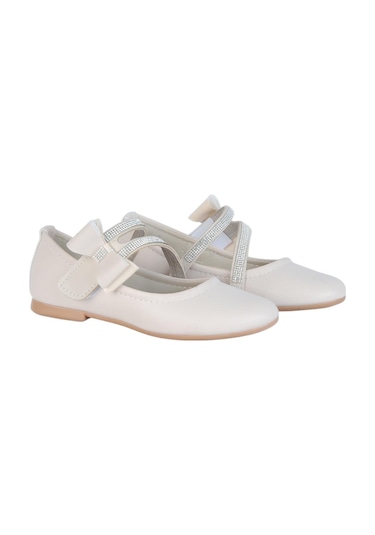 Ayakcenter 24-herbebe Kız Çocuk Günlük Babet Krem