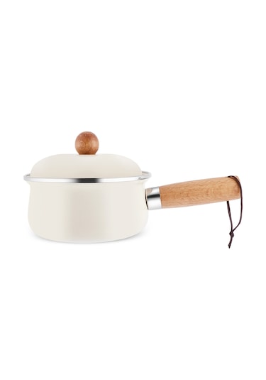 Karaca Elvin Emaye Kapaklı Sosluk Krem