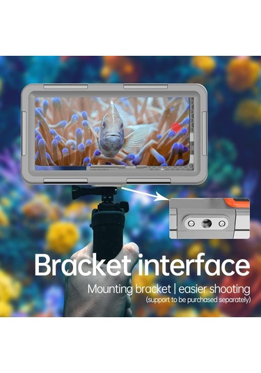 4.7-6.9 '', 50ft/15m İphone 14 13 12 11 Arası Akıllı Telefonlar İçin Evrensel Dalış Telefon Kasası Çok Renkli