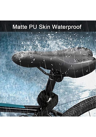 Fochsia B Tipi Kırmızı Stil Yumuşak Bisiklet Koltuğu Mtb Dağ Yol Bisikleti Koltuğu Rahat Yumuş Altın