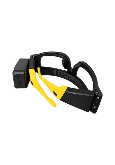 Powermaster Pm-37843 İndüksiyonlu Koruyucu Gözlük Ve Kafa Lambası Şarjlı Çift Led'li