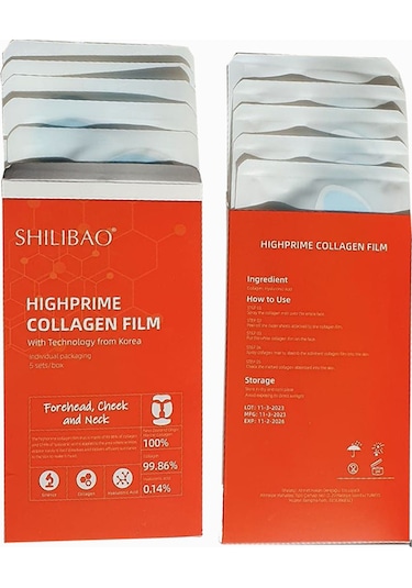 Shilibao Kolajen Film + High Prime Collagen Ampul Mist 50 ML