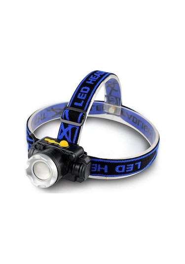 Dailytech Profesyonel Su Geçirmez 6000 Lümen Zoomlu Kafa Feneri