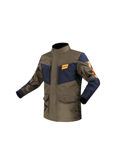 Ls2 Metropolıs Evo Mont Haki - Mavi - Neon Turuncu