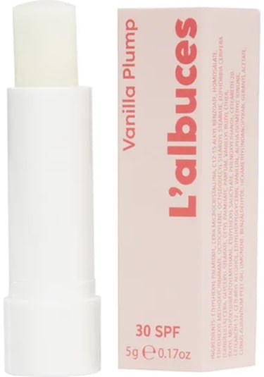 L'albuces Vanilla Plump Lip Balm SPF30