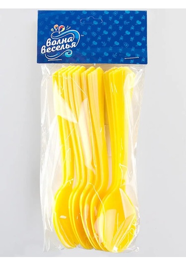 Riota Tek Kullanımlık Plastik Çatal Bıçak Takımı Kaşık 16 Cm 10 Adet 169673942 100 adet