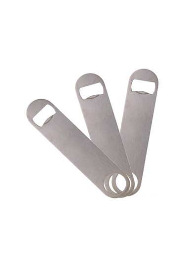 Youtek 6'lı Paslanmaz Çelik Açıcı: Profesyonel Bar & Mutfak İçin Dayanıklı, Kolay Kullanımlı Biçak Açıcı Seti Gümüş