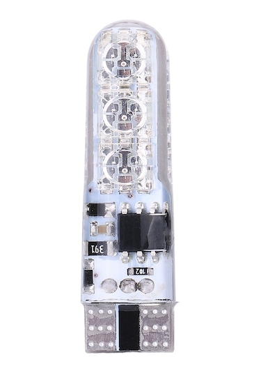 Geeroyoo T10 Tipi 6 Smd 5050 Led Işık, Silikon Kaplama, 4 Farklı Mod Ve 16 Renk Ayarlamalı Kumanda İle 4 Adet Paket