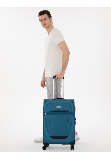 Pierre Cardin Erkek Mavi Valiz 50312933-vr036 Mavi
