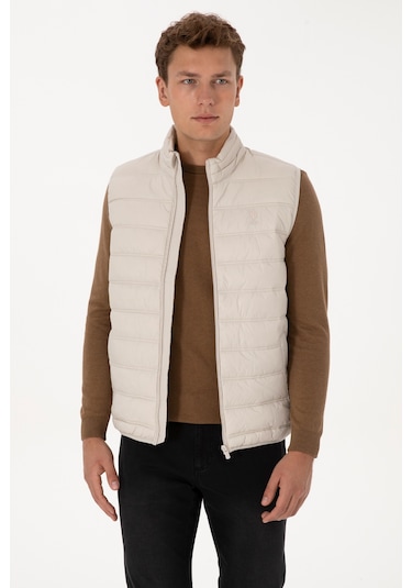 U.s. Polo Assn. Erkek Taş Yelek Dokuma 50310039-vr049 Tas U.s. Polo Assn. Erkek Taş Yelek Dokuma 50310039-vr049 Tas