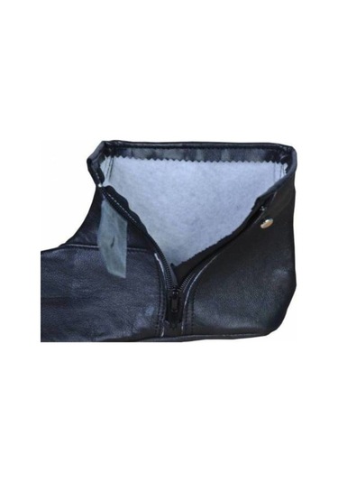 Astarlı Koyun Derisi Fermuarlı Unisex Çorap Mest