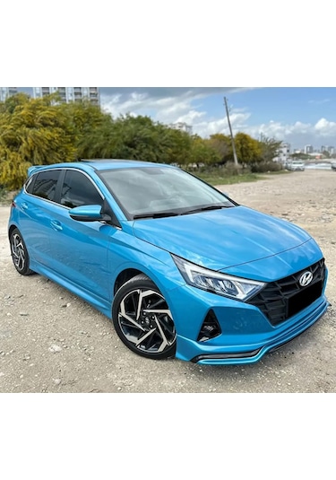 Hyundai İ20 Ön Ek Karlık Plastik Mat Siyah 2019 Ve Üzeri