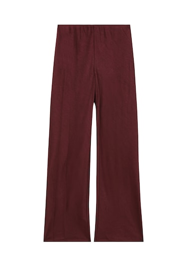 Vince Saten Şort Pantolon Bordo