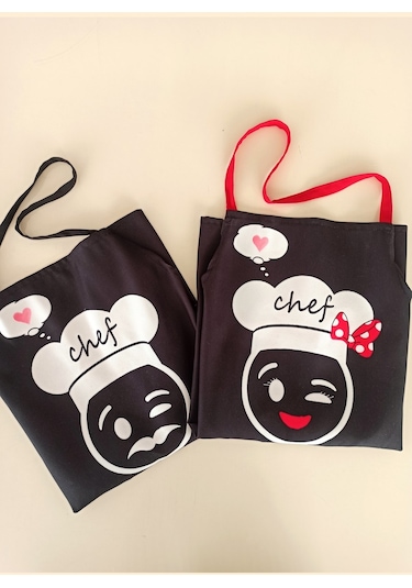 Ays Home Yeni Chefs Leke Tutmaz Mutfak Önlüğü Seti 2'li